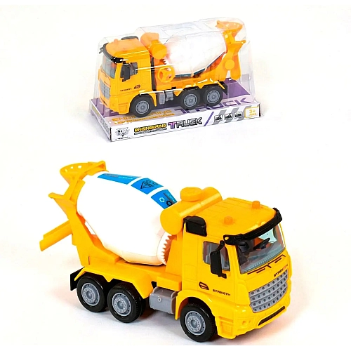 Будівельний комплект 3-в-1: Екскаватор, Самоскид, Бетонозмішувач 706-998