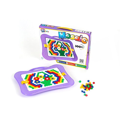 Мозаика красочная ТехноК 300 фишек 4722