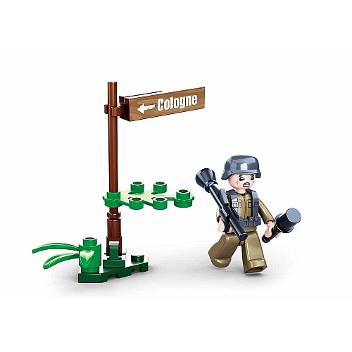 Конструктор Sluban Танк Другої світової війни 344 деталі M38-B0856