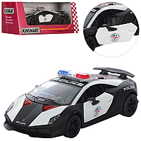 Масштабна модель Kinsmart 1:38 Lamborghini Sesto Elemento (Police) KT5359WP