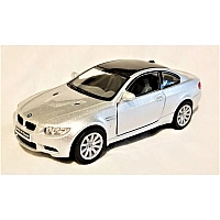 Масштабная модель Kinsmart BMW M3 Coupe 1:36 KT5348W (серебристая)