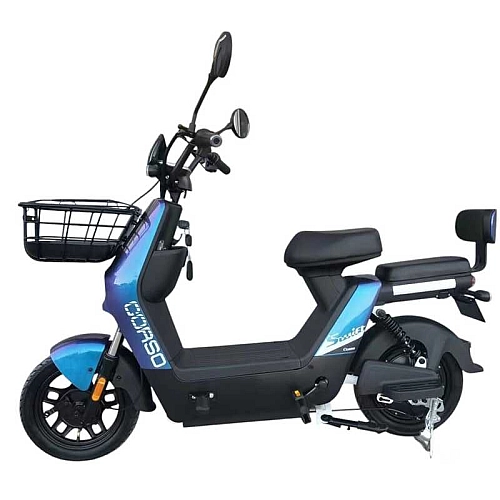 Електровелосипед Corso Swift SW-307114 500W 60V/20Ah, макс. швидкість 30 км/год, педальний привід, LED дисплей, кошик