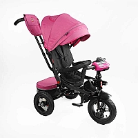 Велосипед 6088 F – 701-16 Best Trike ПОВОРОТНЕ СИДІННЯ, СКЛАДНЕ КЕРМО, ФАРА МУЗИЧНА З USB,Bluetooth НАДУВНІ КОЛЕСА, ПУЛЬТ ВКЛЮЧЕННЯ СВІТЛА І ЗВУКУ
