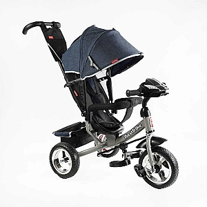 Велосипед 3-х колісний 6588 / 60-714 Best Trike (1) КОЛЕСО ПІНА, d=25см переднє, d=20см задні, фара музична, USB, Bluetooth