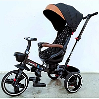 Велосипед 6390 – 24-115 BestTrike "Oscar" ПОВОРОТНЕ СИДІННЯ, КЕРМО СКЛАДАЄТЬСЯ, КОЛЕСА З ПРОГУМОВАНИМ PU, КОШИК, ТЕЛЕСКОПІЧНА РУЧКА