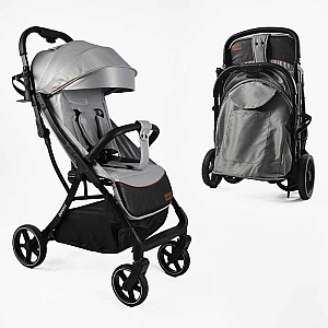 Коляска прогулянкова дитяча JOY Geneva GN-64493 рама алюмінієва, футкавер, підсклянник, телескопічна ручка