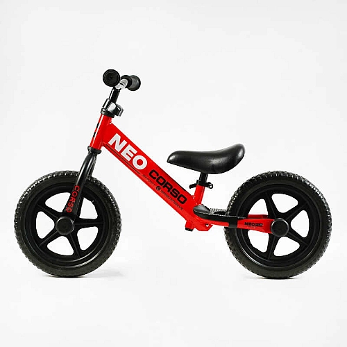 Велобіг "CORSO NEO" EN-52360 (1) сталева рама, колесо 12" EVA (ПІНА), підставка для ніг