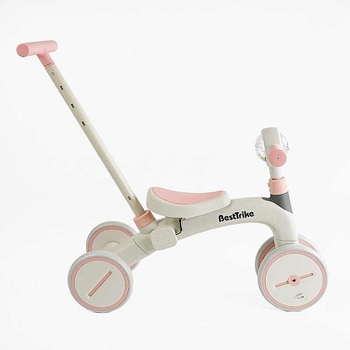 Велосипед 3-х кол. BST-565 Best Trike (1) матеріал рами нейлон, колеса передні 8'', задні 6'', батьківська ручка