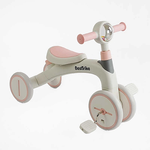 Велосипед 3-х кол. BST-565 Best Trike (1) матеріал рами нейлон, колеса передні 8'', задні 6'', батьківська ручка