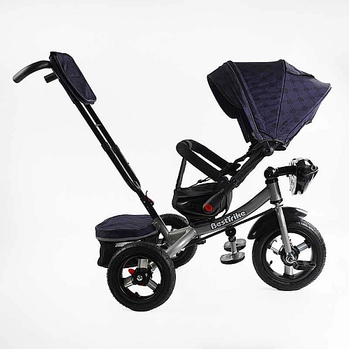 Велосипед 6088 F – 702-15 Best Trike ПОВОРОТНЕ СИДІННЯ, СКЛАДНЕ КЕРМО, ФАРА МУЗИЧНА З USB,Bluetooth НАДУВНІ КОЛЕСА, ПУЛЬТ ВКЛЮЧЕННЯ СВІТЛА І ЗВУКУ