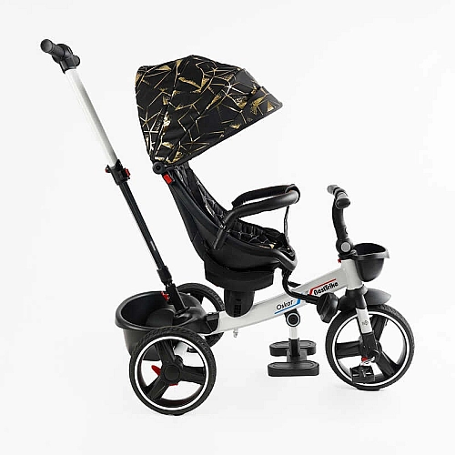 Велосипед 6390 – 10-960 BestTrike "Oscar" ПОВОРОТНЕ СИДІННЯ, КЕРМО СКЛАДАЄТЬСЯ, КОЛЕСА З ПРОГУМОВАНИМ PU, КОШИК, ТЕЛЕСКОПІЧНА РУЧКА