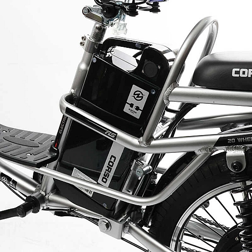 Електровелосипед Corso «Powerfull» 20" дюймів PF-40179 (1) рама алюмінієва, двигун 500W, акум. 48V13Ah літієвий, зібраний на 75, у коробці