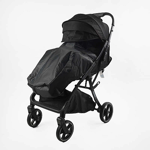 Коляска прогулянкова дитяча JOY Geneva GN-91378 рама алюмінієва, футкавер, підсклянник, телескопічна ручка