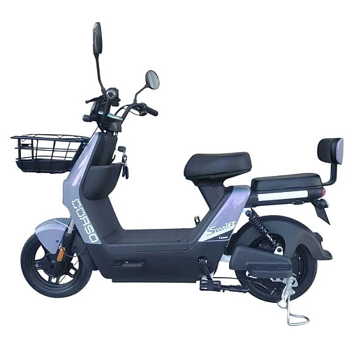 Электровелосипед Corso Swift SW-620877 500W 60V/20Ah, макс. скорость 30 км/ч, педальный привод, LED дисплей, корзина