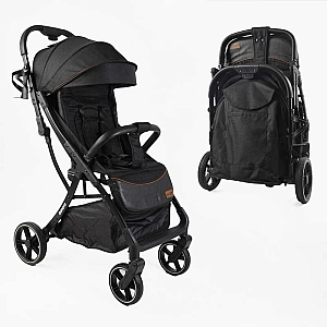 Коляска прогулянкова дитяча JOY Geneva GN-91378 рама алюмінієва, футкавер, підсклянник, телескопічна ручка