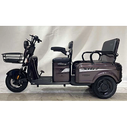 Електричний трицикл Corso SIG-7 SG-302240 двигун 1200W, акумулятор 72V/23Ah, колеса 300-10