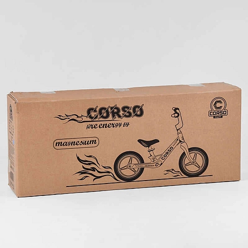 Велобіг Corso 22709 (1) колеса 12" надувні, магнієва рама, магнієвий руль