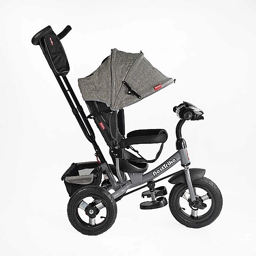 Велосипед 3390 - 35-723 Best Trike НАДУВНІ КОЛЕСА d=29см. переднє, d = 26см. задні, ФАРА З USB, пульт