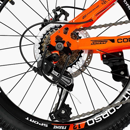 Велосипед Спортивный Corso SPIRIT 20" дюймов ST-20458