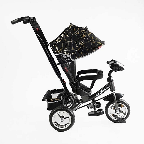 Велосипед 3-х колісний 6588 / 60-775 Best Trike (1) КОЛЕСО ПІНА, d=25см переднє, d=20см задні, фара музична, USB, Bluetooth