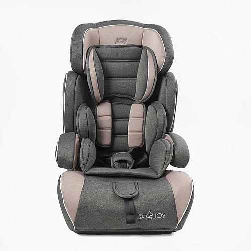 Автокресло 8690-15 (4) "JOY" универсальное, с бустером, группа 1/2/3, вес ребенка от 9-36 кг, в пакете