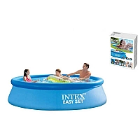 Intex Басейн наливний. 28110 NP розміром 244х76см, об'єм: 2420л, вага: 6,3 кг