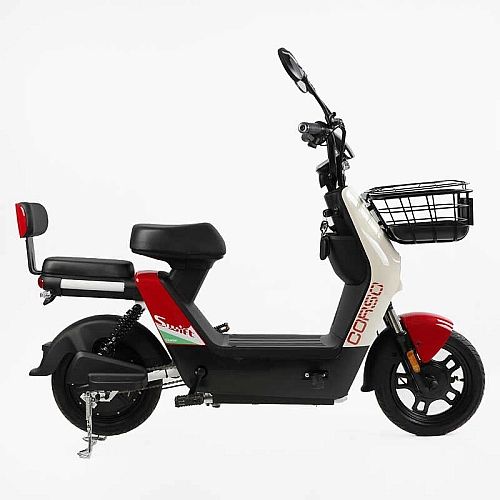 Электровелосипед Corso Swift SW-902450 500W 60V/20Ah, макс. скорость 30 км/ч, педальный привод, LED дисплей, корзина