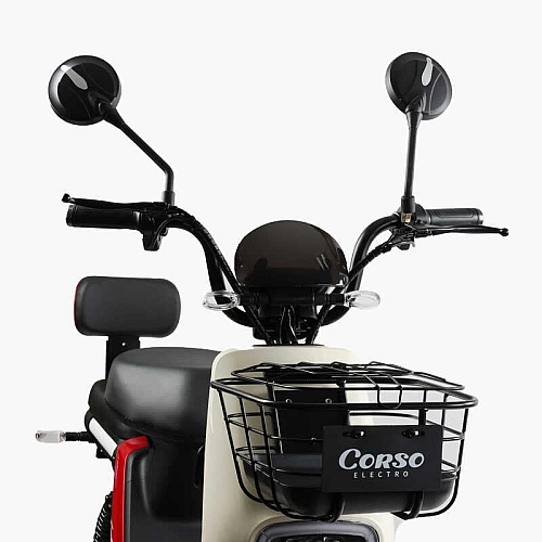 Электровелосипед Corso Swift SW-902450 500W 60V/20Ah, макс. скорость 30 км/ч, педальный привод, LED дисплей, корзина