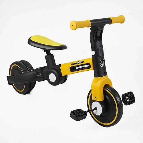 Велосипед 3-х колісний BS-32260 "Best Trike" (1) колеса EVA переднє 8’’, заднє 6’’, нейлонова рама, підсвічування, кошик