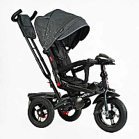 Велосипед 6088 F – 980-66 Best Trike ПОВОРОТНЕ СИДІННЯ, СКЛАДНЕ КЕРМО, ФАРА МУЗИЧНА З USB,Bluetooth НАДУВНІ КОЛЕСА, ПУЛЬТ ВКЛЮЧЕННЯ СВІТЛА І ЗВУКУ