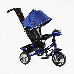 Велосипед 3-х колісний 68-640 Best Trike (1) КОЛЕСО ПІНА, d=25см переднє, d=20см задні, фара музична, USB, Bluetooth