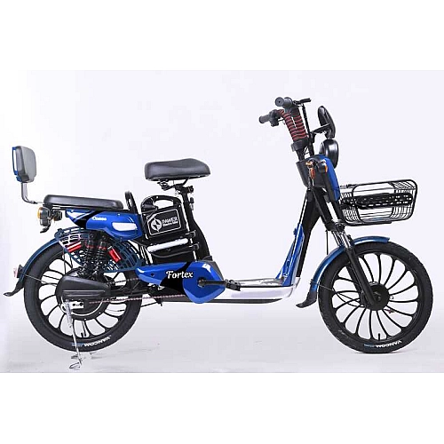 Електровелосипед Corso «Fortex» 20" дюймів FR-6152-3 (1) рама сталева, двигун 500W, акумулятор 48V20AH, корзина, у коробці