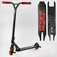 Самокат трюковий RC-33325 Best Scooter (4) Reactor HIC-система, ПЕГИ, алюмінієвий диск та дека, колеса PU, d=110 мм, ширина керма 55 см