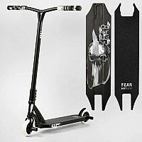 Самокат трюковий Best Scooter FEAR МТ-30377, SCS-система, ПЕГИ, алюминиевый диск и дека