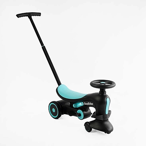 Велосипед-толокар BST-8130 Best Trike (1) матеріал рами нейлон, колеса PU, батьківська ручка