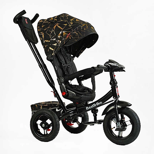 Велосипед 6088 F – 626-87 Best Trike ПОВОРОТНЕ СИДІННЯ, СКЛАДНЕ КЕРМО, ФАРА МУЗИЧНА З USB,Bluetooth НАДУВНІ КОЛЕСА, ПУЛЬТ ВКЛЮЧЕННЯ СВІТЛА І ЗВУКУ
