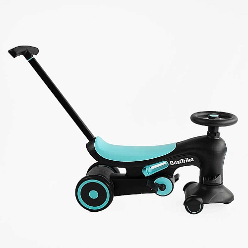 Велосипед-толокар BST-8130 Best Trike (1) матеріал рами нейлон, колеса PU, батьківська ручка