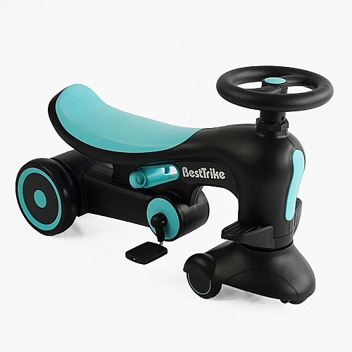 Велосипед-толокар BST-8130 Best Trike (1) матеріал рами нейлон, колеса PU, батьківська ручка