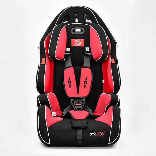Автокрісло універсальне G 1699 (2) Колір чорно-червоний 9-36 кг, з бустером, Joy, в пакеті