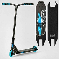 Самокат трюковий Best Scooter FEAR МТ-40488, SCS-система, ПЕГИ, алюмінієвий диск та дека