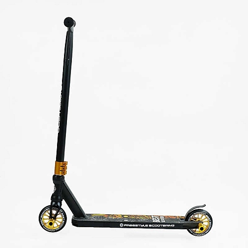Самокат трюкових Best Scooter 51738 HIC-система, Пегі, алюмінієвий диск і дека, колеса PU d-110 мм, ширина керма - 52 см, висота - 83 см, в коробці