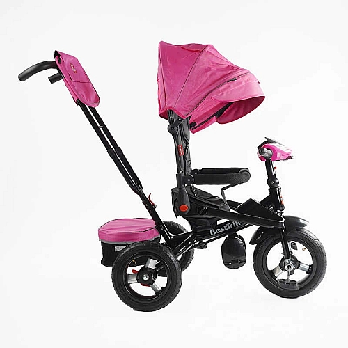 Велосипед 6088 F – 701-16 Best Trike ПОВОРОТНЕ СИДІННЯ, СКЛАДНЕ КЕРМО, ФАРА МУЗИЧНА З USB,Bluetooth НАДУВНІ КОЛЕСА, ПУЛЬТ ВКЛЮЧЕННЯ СВІТЛА І ЗВУКУ