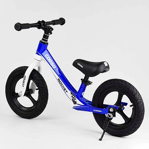 Велобіг Corso 91649 колесо 12" надувні, магнієва рама, магнієві диски, підніжка, в коробці