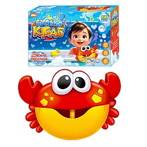 Піноутворювач для ванни "Булькокраб" 65558 TK Group, від батарейок, мелодія