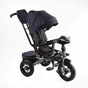 Велосипед 6088 F – 702-15 Best Trike ПОВОРОТНЕ СИДІННЯ, СКЛАДНЕ КЕРМО, ФАРА МУЗИЧНА З USB,Bluetooth НАДУВНІ КОЛЕСА, ПУЛЬТ ВКЛЮЧЕННЯ СВІТЛА І ЗВУКУ