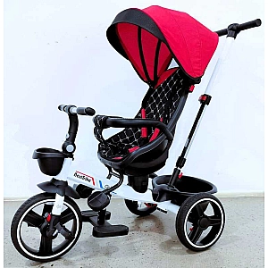 Велосипед 6390 – 22-918 BestTrike "Oscar" ПОВОРОТНЕ СИДІННЯ, КЕРМО СКЛАДАЄТЬСЯ, КОЛЕСА З ПРОГУМОВАНИМ PU, КОШИК, ТЕЛЕСКОПІЧНА РУЧКА