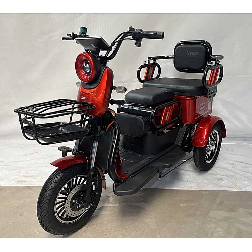 Електричний трицикл Corso «PROTEX» PRX-302963 (1) + 1 ЯЩИК АКУМ двигун 1000W, акумулятор графеновий 72V/23Ah, колеса 300-10, в коробці