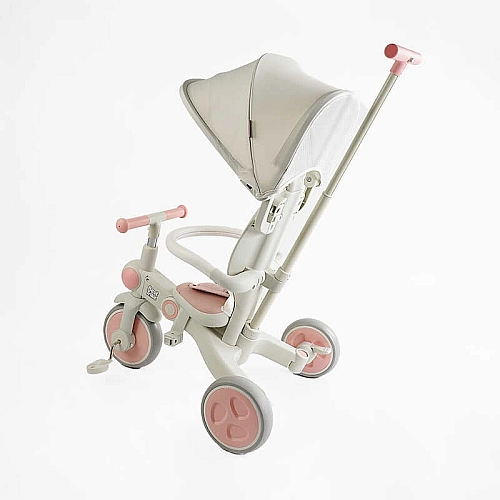 Велосипед-трансформер 3-х кол. BS-12-303 Best Trike матеріал рами нейлон, переднє колесо EVA 10", задні колеса EVA 8", батьківська ручка, в коробці
