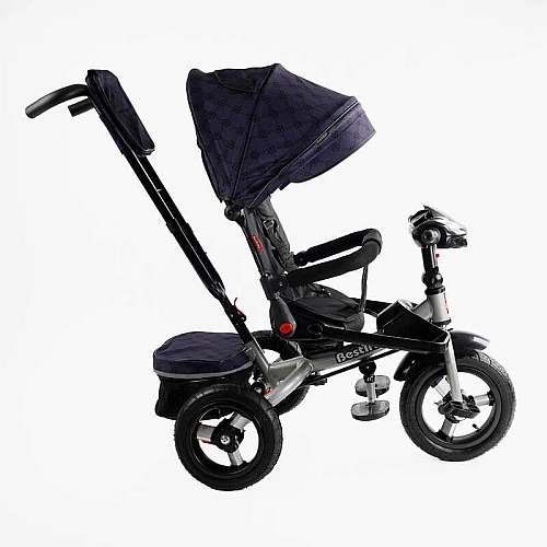 Велосипед 6088 F – 702-15 Best Trike ПОВОРОТНЕ СИДІННЯ, СКЛАДНЕ КЕРМО, ФАРА МУЗИЧНА З USB,Bluetooth НАДУВНІ КОЛЕСА, ПУЛЬТ ВКЛЮЧЕННЯ СВІТЛА І ЗВУКУ
