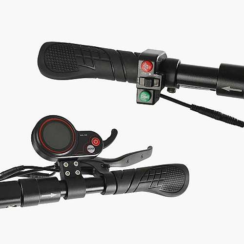 Електричний самокат BS-80632 Best Scooter з сидінням (1) двигун 1200W, акумулятор літієвий 48V18Ah, колеса надувні 11’’, в коробці